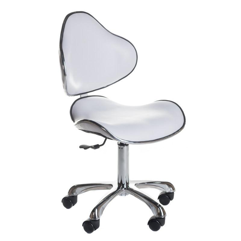 Meistro kėdė su atlošu BD-9933, balta