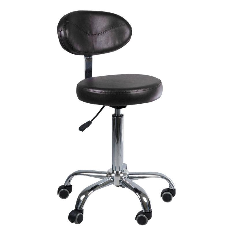 Meistro kėdė su atlošu BD-9934, juoda