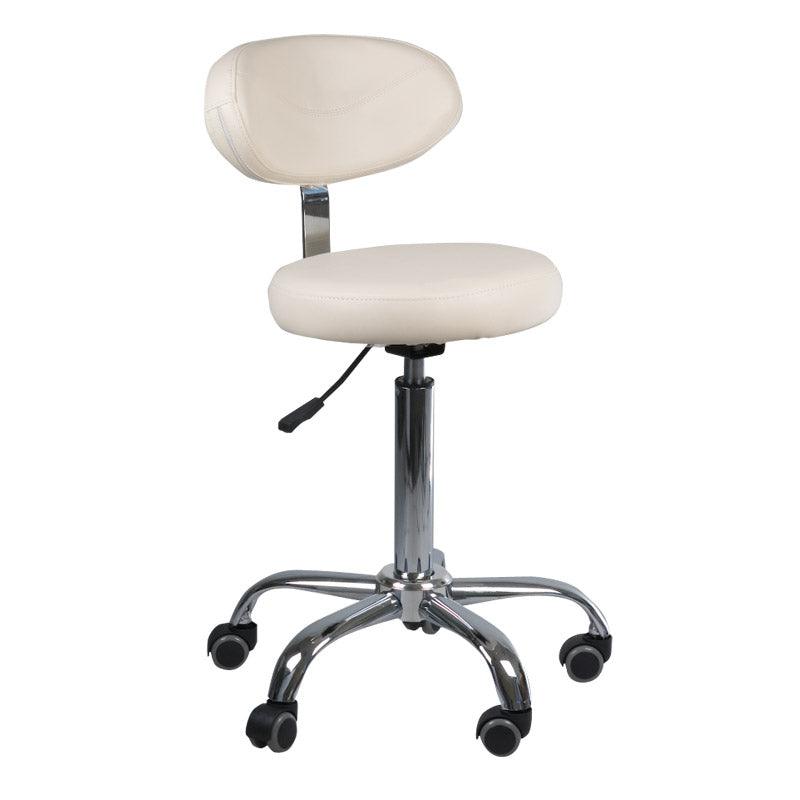 Meistro kėdė su atlošu BD-9934, kreminė