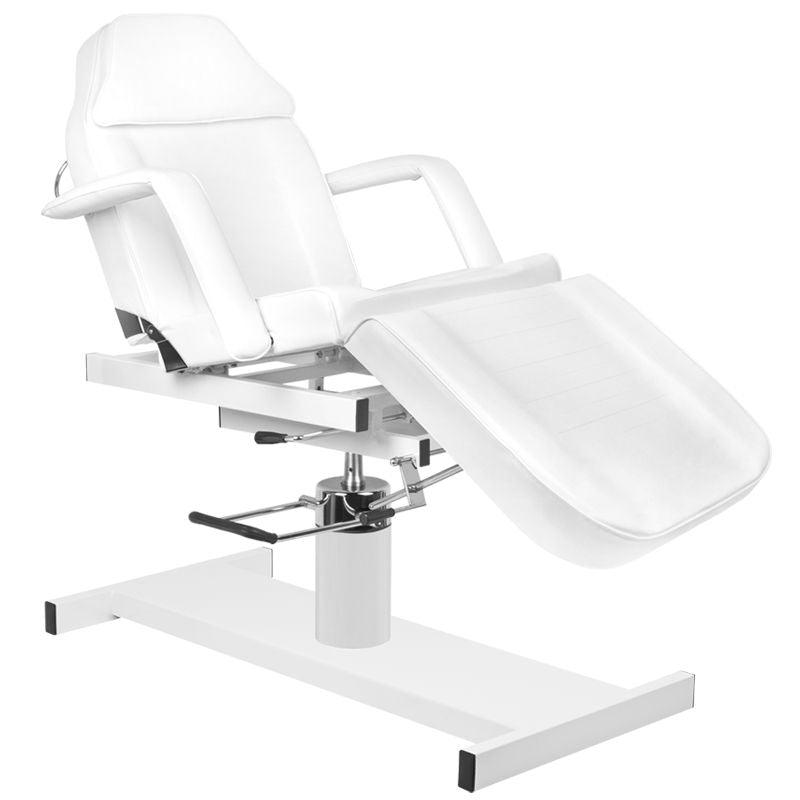 Hidraulinis kosmetologinis gultas A210D, baltas