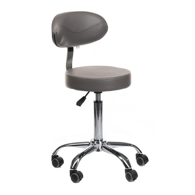 Meistro kėdė su atlošu BD-9934, pilka