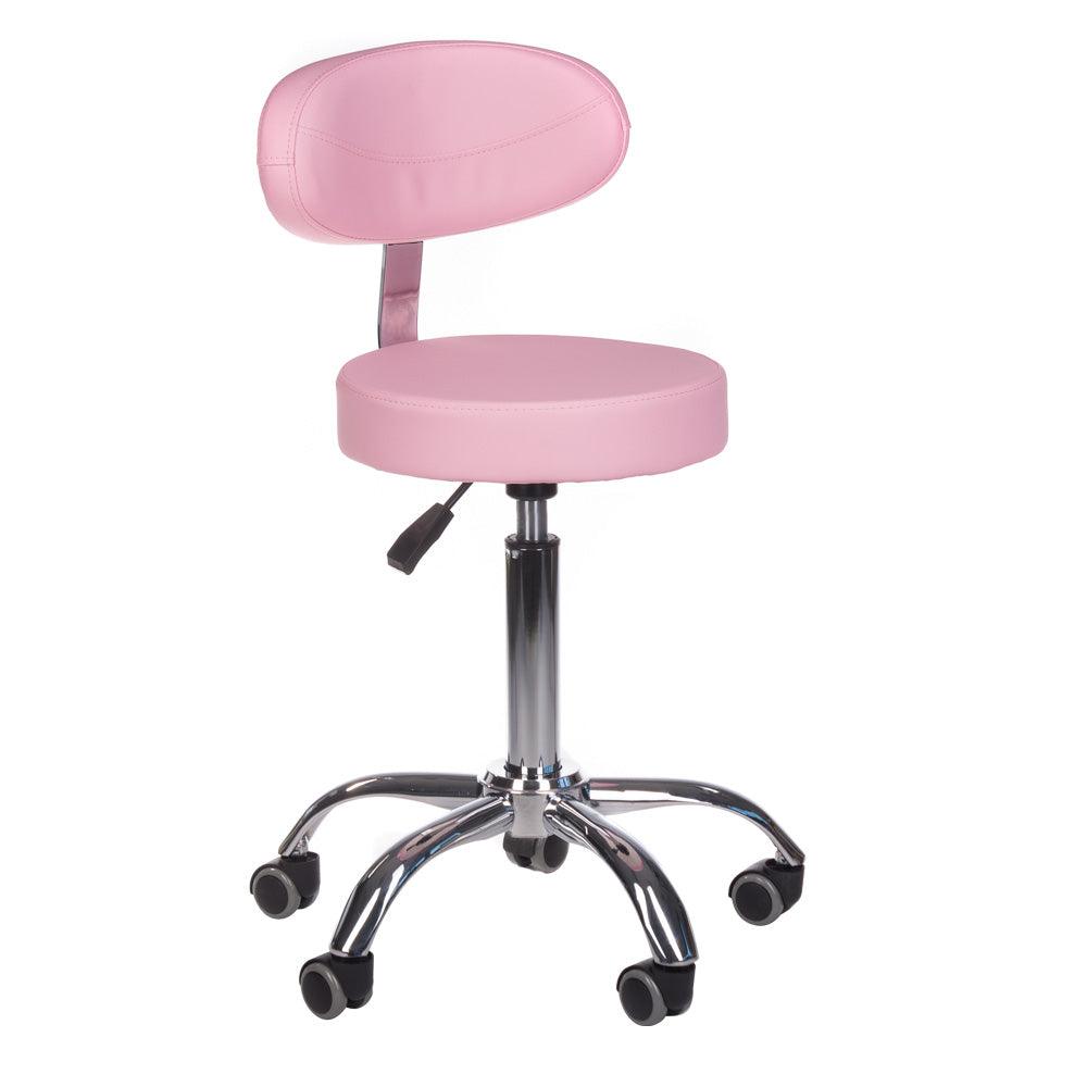 Meistro kėdė su atlošu BD-9934, rožinė