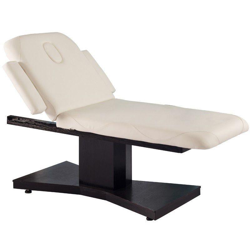 Elektrinis šildomas masažo gultas SPA AZZURRO 805 1 variklio venge/latte spalva