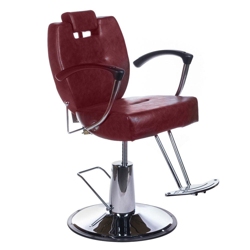 Barberio kėdė HEKTOR BH-3208, vyšninės spalvos