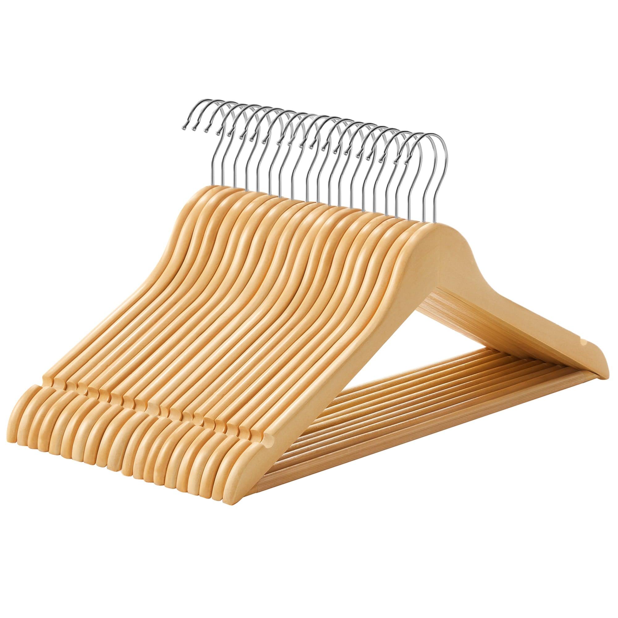 Medinės pakabos CRW001-20, 20 vnt.