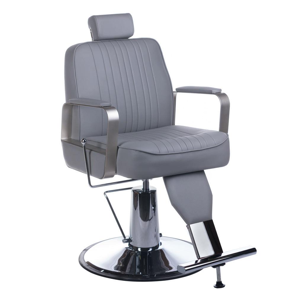 Barberio kėdė HOMER BH-31237, šviesiai pilka