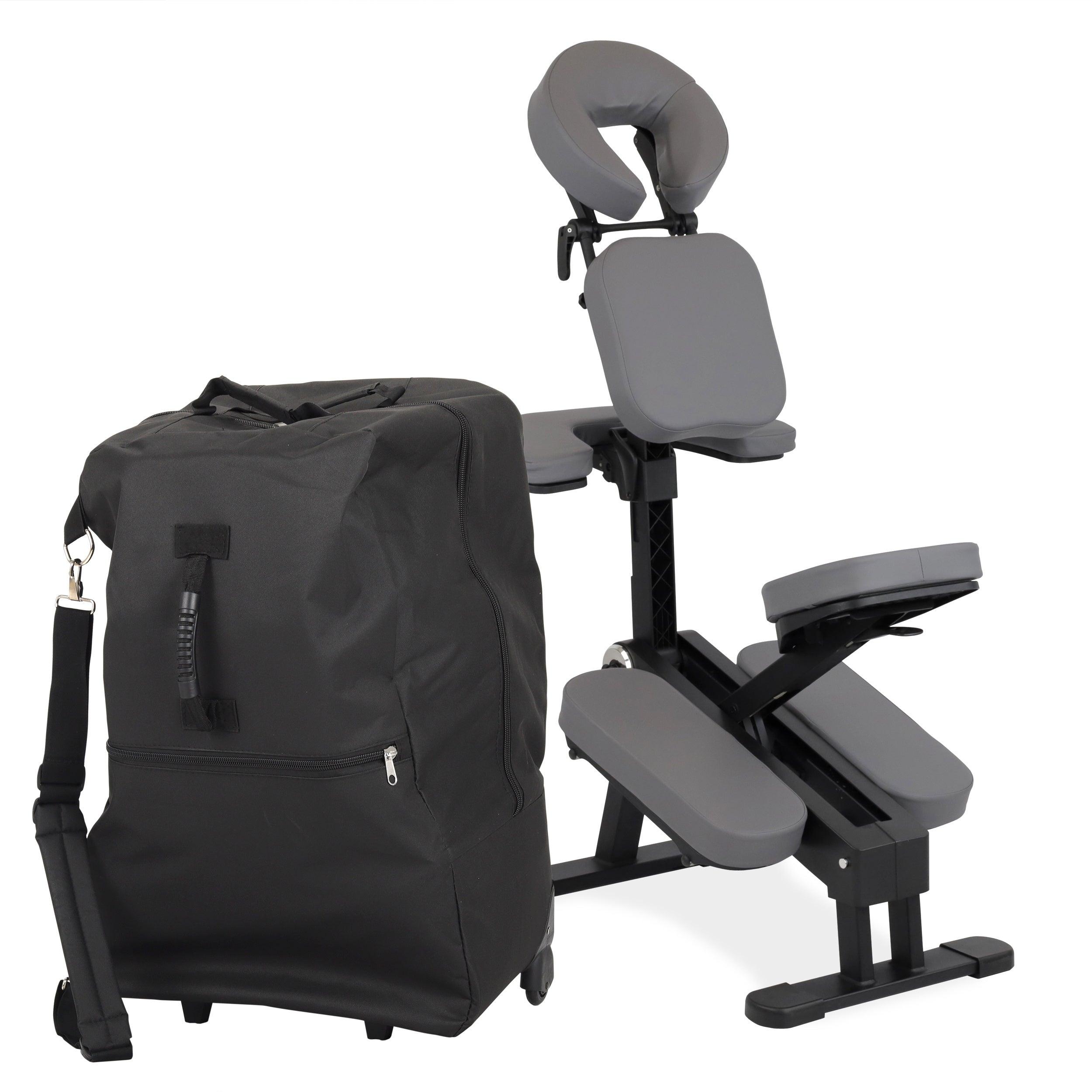 Masažo kėdė VITAL SOFT TOUCH K622, pilka + dėklas
