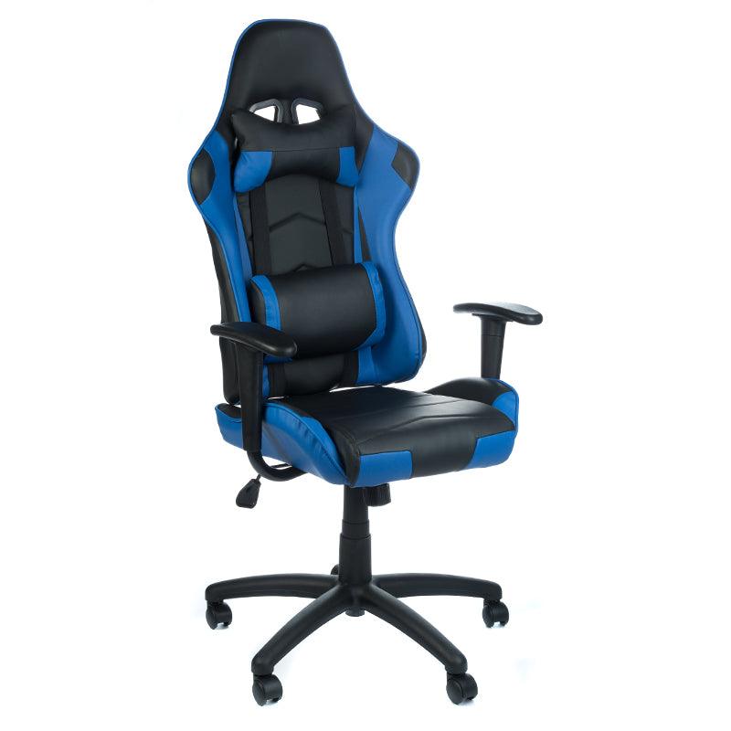 RACER CorpoComfort BX-3700 žaidimų kėdė, mėlyna/juoda
