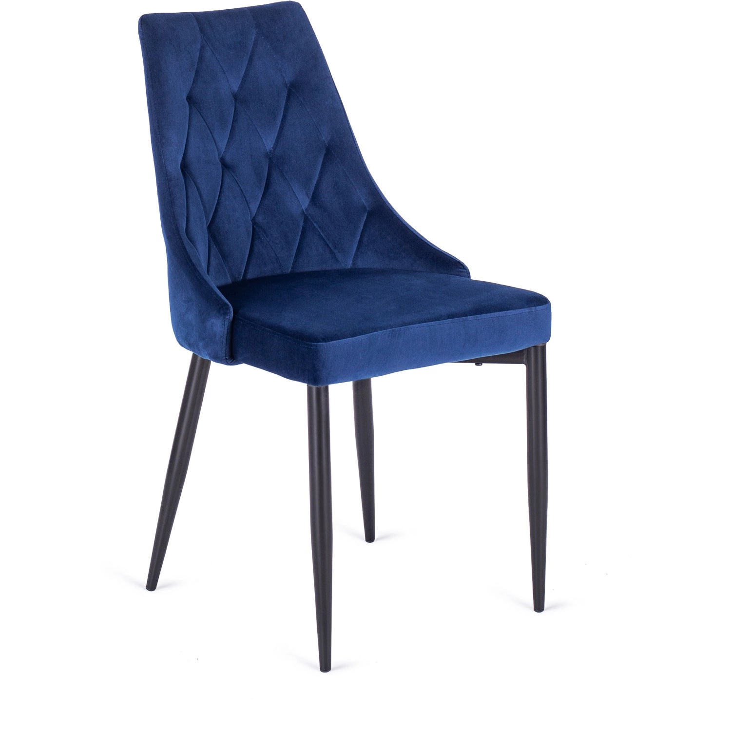 Kėdė CORK Dark Blue, tamsiai mėlynas aksomas