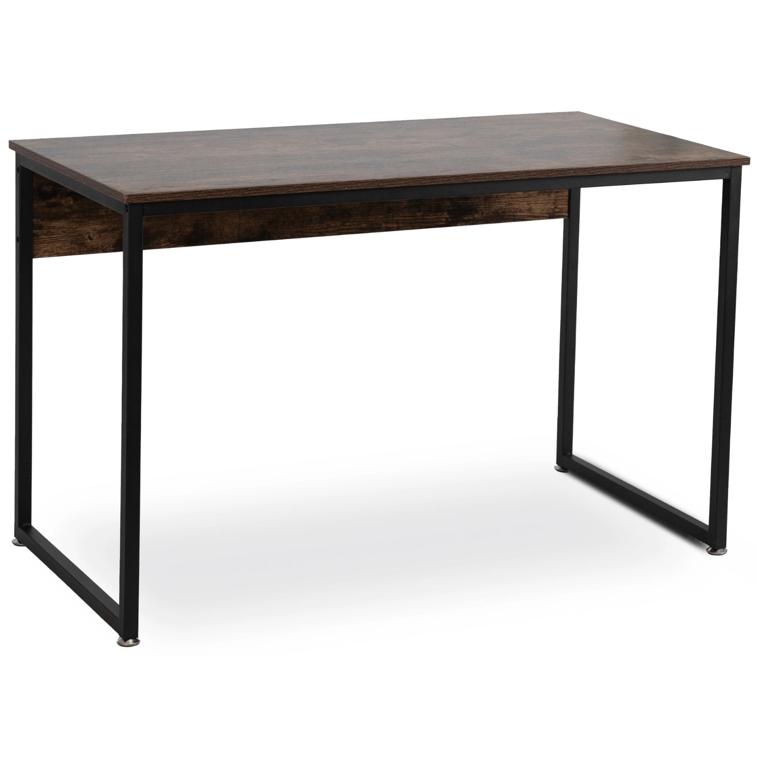 ROSS rašomasis stalas 120 cm Rustic ąžuolas/juodas