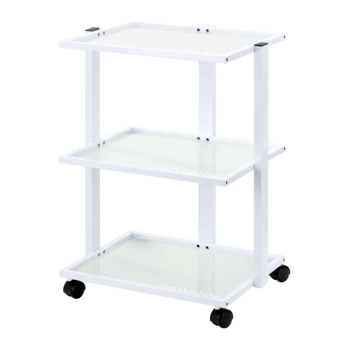 Kosmetologinis vežimėlis GIOVANNI E40, baltas