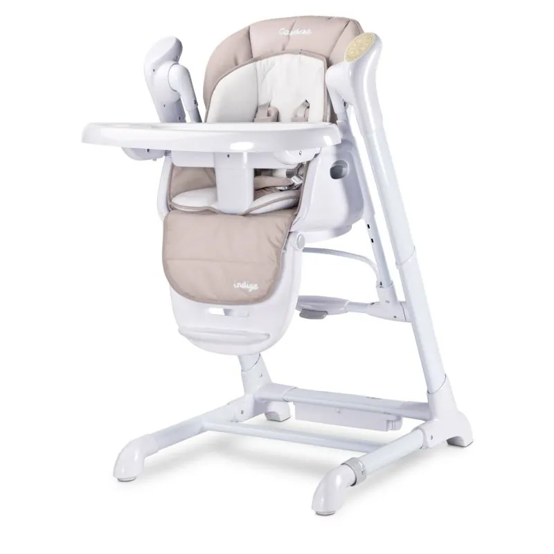 Maitinimo kėdutė, supynės Caretero Indigo, Beige