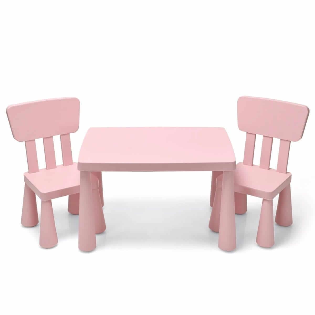 Vaikiškas Komplektas Staliukas ir 2 kėdėmis 76,5 x 54,5 x 49,5 cm