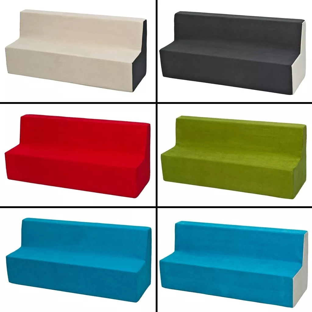 Minkšta sofa vaikams, vaikų kambario baldai 50x120x40 cm
