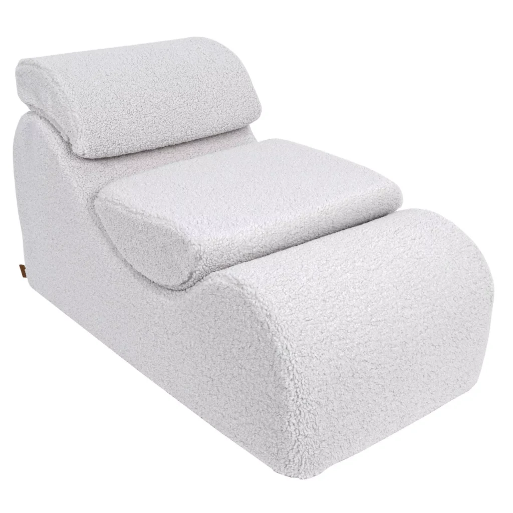 "Wave Lounger Bearly White