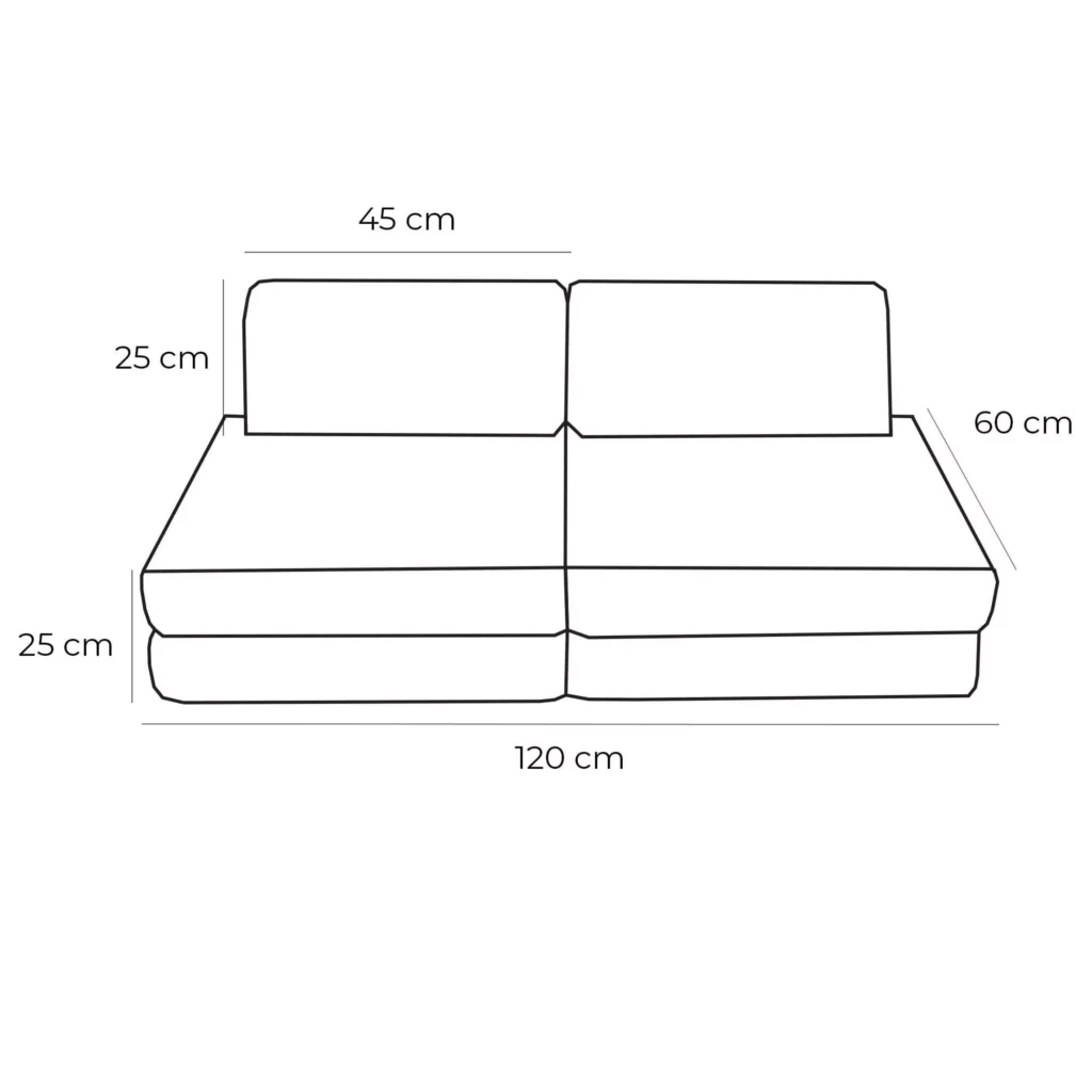 Kišeninė sofa Basic Bearly Cream