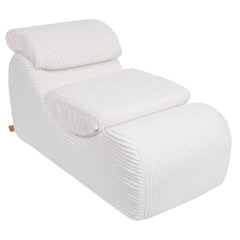 "Wave Lounger Furrycord White