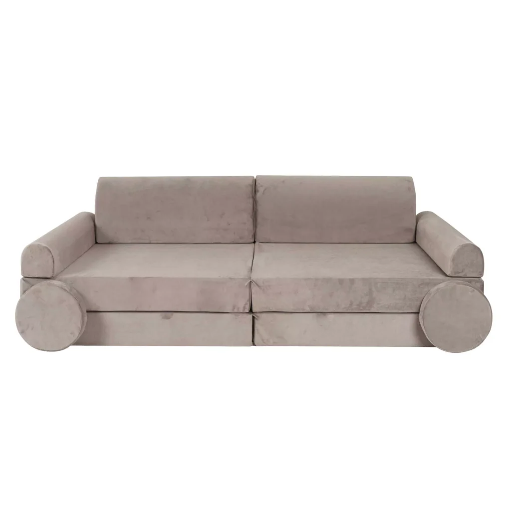 "Premium" vaikiška sofa, pilka