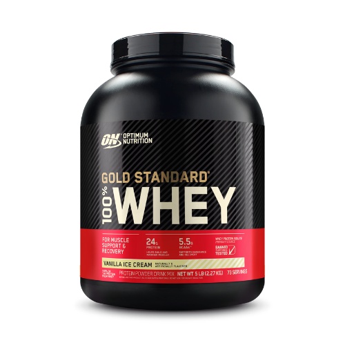 OPTIMUM NUTRITION 100% Whey Gold Standard - 2270g Karamelė-irisai