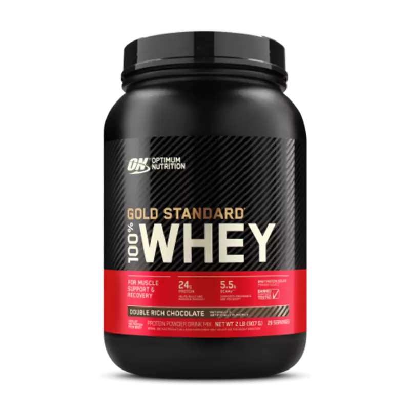 OPTIMUM NUTRITION Whey Gold Standard - 908g Šokoladas su žemės riešutų sviestu