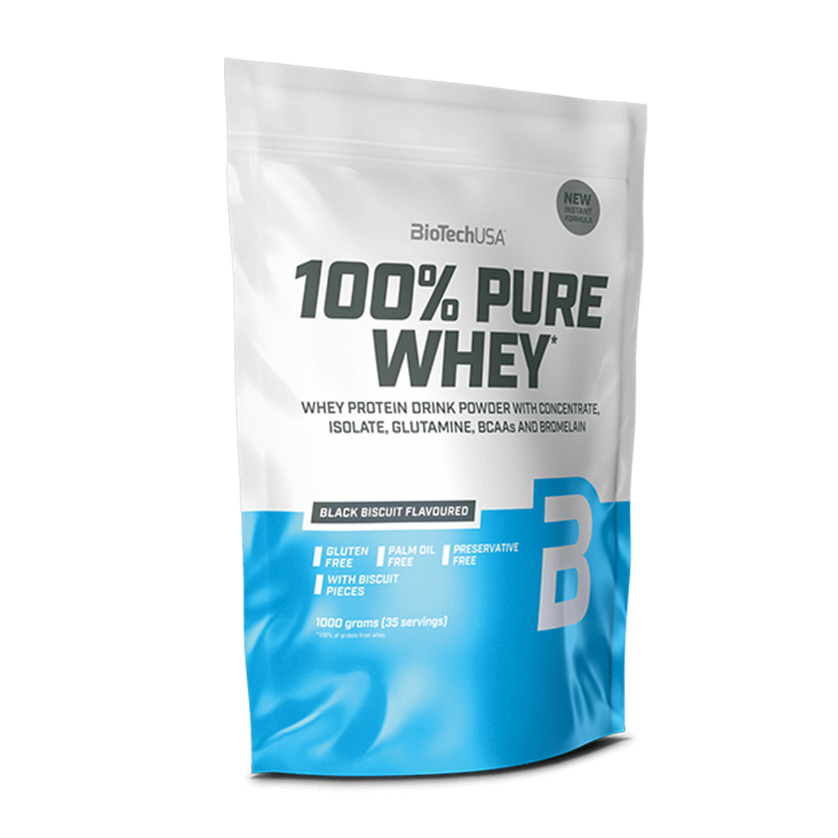 Biotech 100% Pure Whey 1000 g. - Chocolate peanut butter skonis