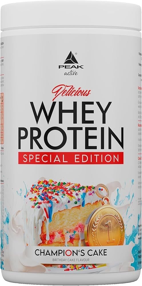 Peak Delicious Whey Protein Champion‘s Cake 450 g. - Champion's Cake skonis