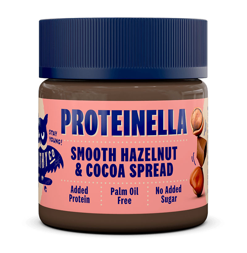 HealthyCo Proteinella spread (tepamas kremas) 200 g. - Kakavos su lazdyno riešutais skonis