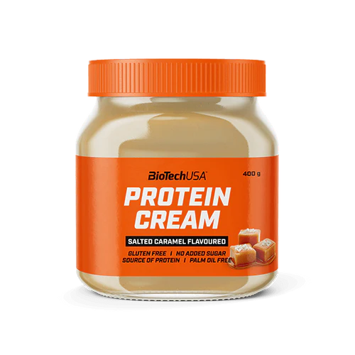 BioTech Protein Cream 400 g. salted caramel - Salted caramel skonis