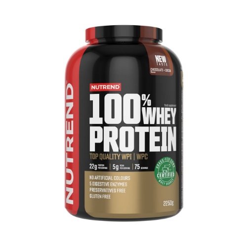 Nutrend 100% Whey protein, baltymai, 2250 g - Šokoladinio pyrago