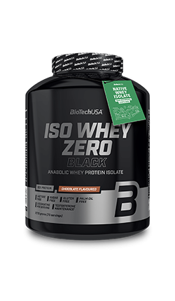 Biotech Iso Whey Zero Black, 2270 g - Braškių skonis