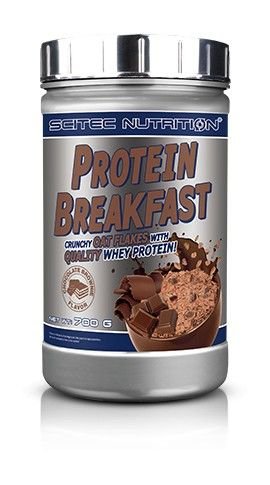 Scitec Protein Breakfast 700 g. - Bananų skonis