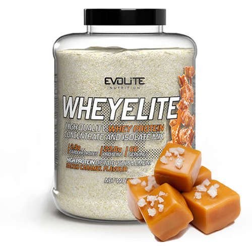 EvoLite WheyElite 2000 g. - Caramel Macchiato skonis