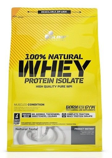 Olimp 100% Natural Whey Protein Isolate 600 g. - Natural skonis