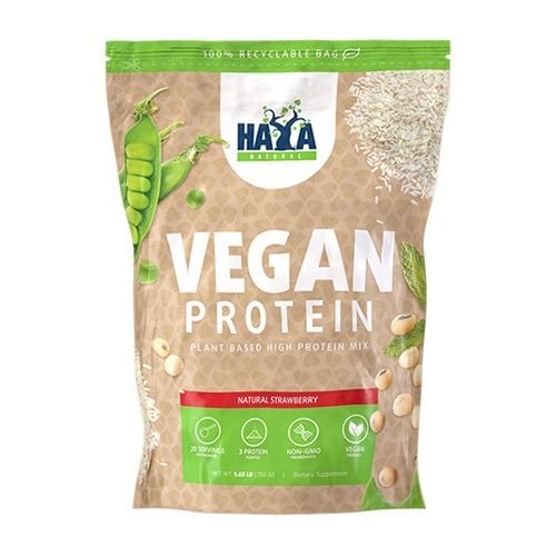 Haya Labs Vegan Protein 750 g. - Latte Macchiato skonis