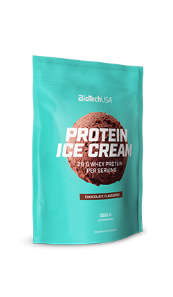 BioTech Protein Ice Cream (ledai) 500 g. - Braškių skonis