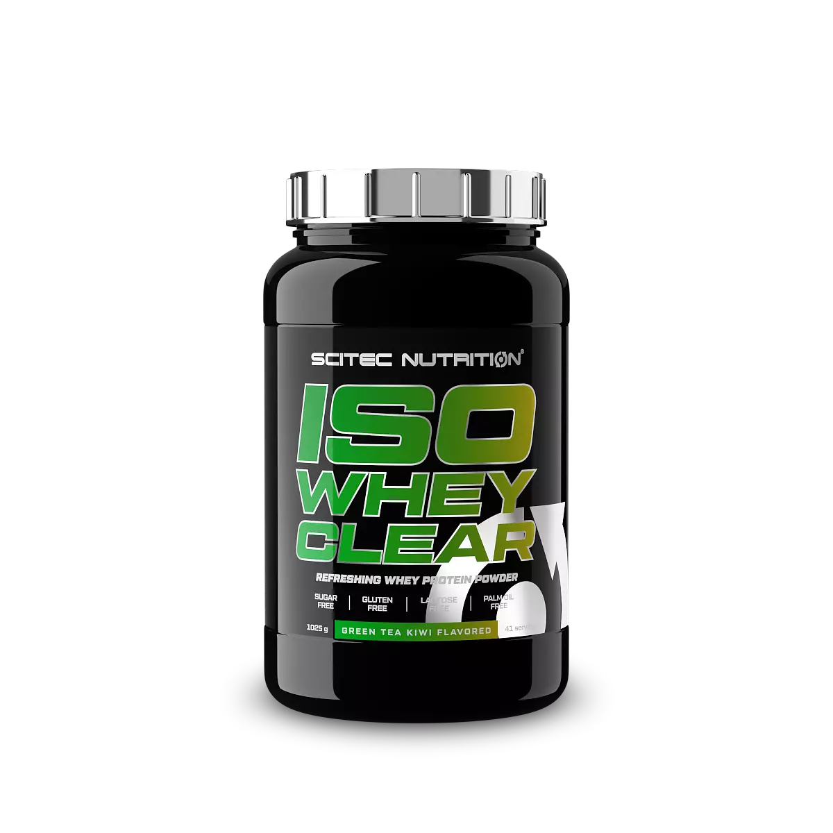 Scitec Iso Whey Clear 1025 g. - Green Tea Kiwi skonis