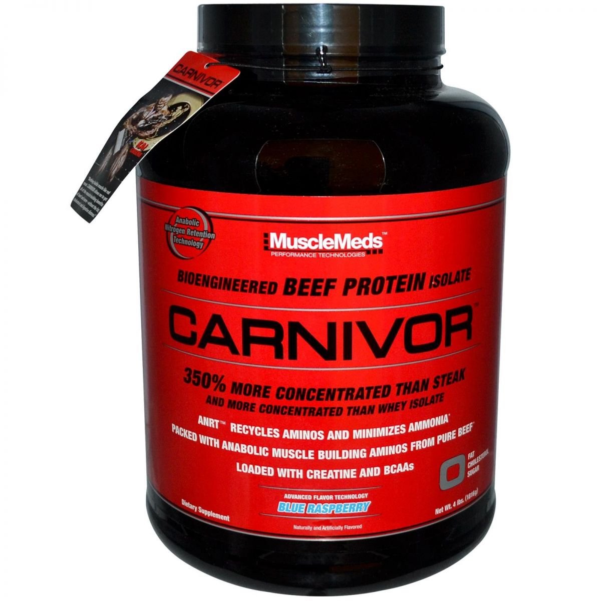 MuscleMeds Carnivor 1900 g. - Strawberry skonis