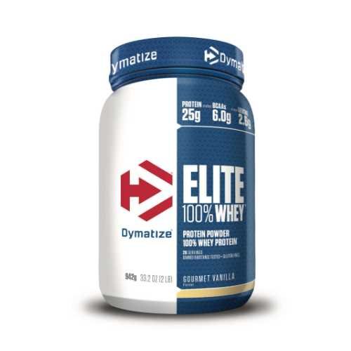 Dymatize baltymų išrūgos Elite Whey, 942 g - Šokolado