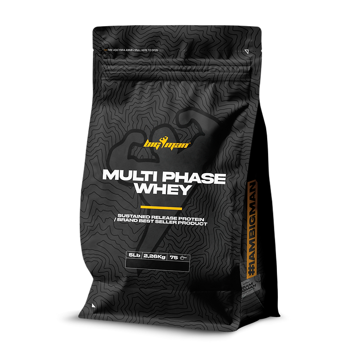 BigMan Nutrition Multi-Phase Whey 2260 g. - Chocolate milkshake skonis