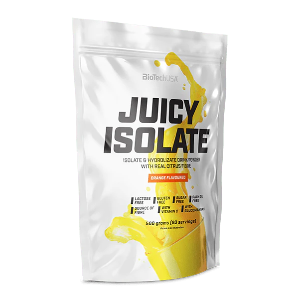 Biotech Juicy Isolate 500 g. - Orange skonis