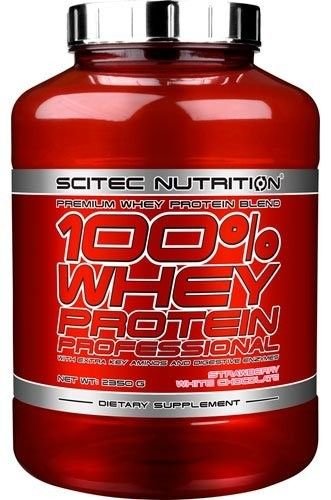 SCITEC 100% Whey Protein Professional 2350 g. - Pistachio White Chocolate skonis