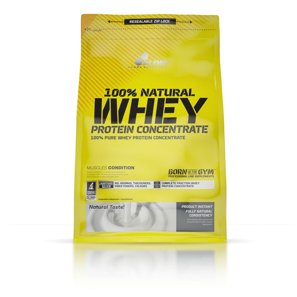 Olimp 100% Natural Whey Protein Concentrate 700 g. - Natural skonis