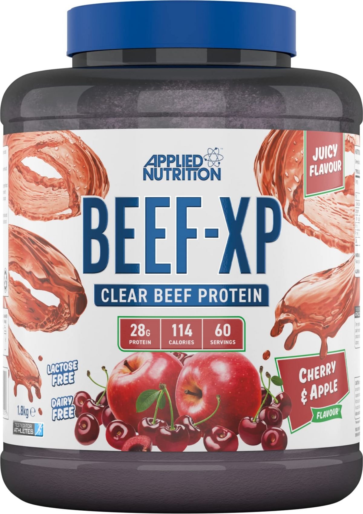 Applied Nutrition Beef - XP Clear Protein Isolate 1800 g. - Cherry and Apple skonis