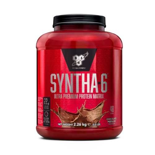 BSN Syntha Original-6 baltymai 2.26kg - Braškių