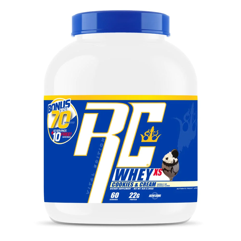 Ronnie Coleman Whey XS 2260 g. - Vanilla ice cream skonis