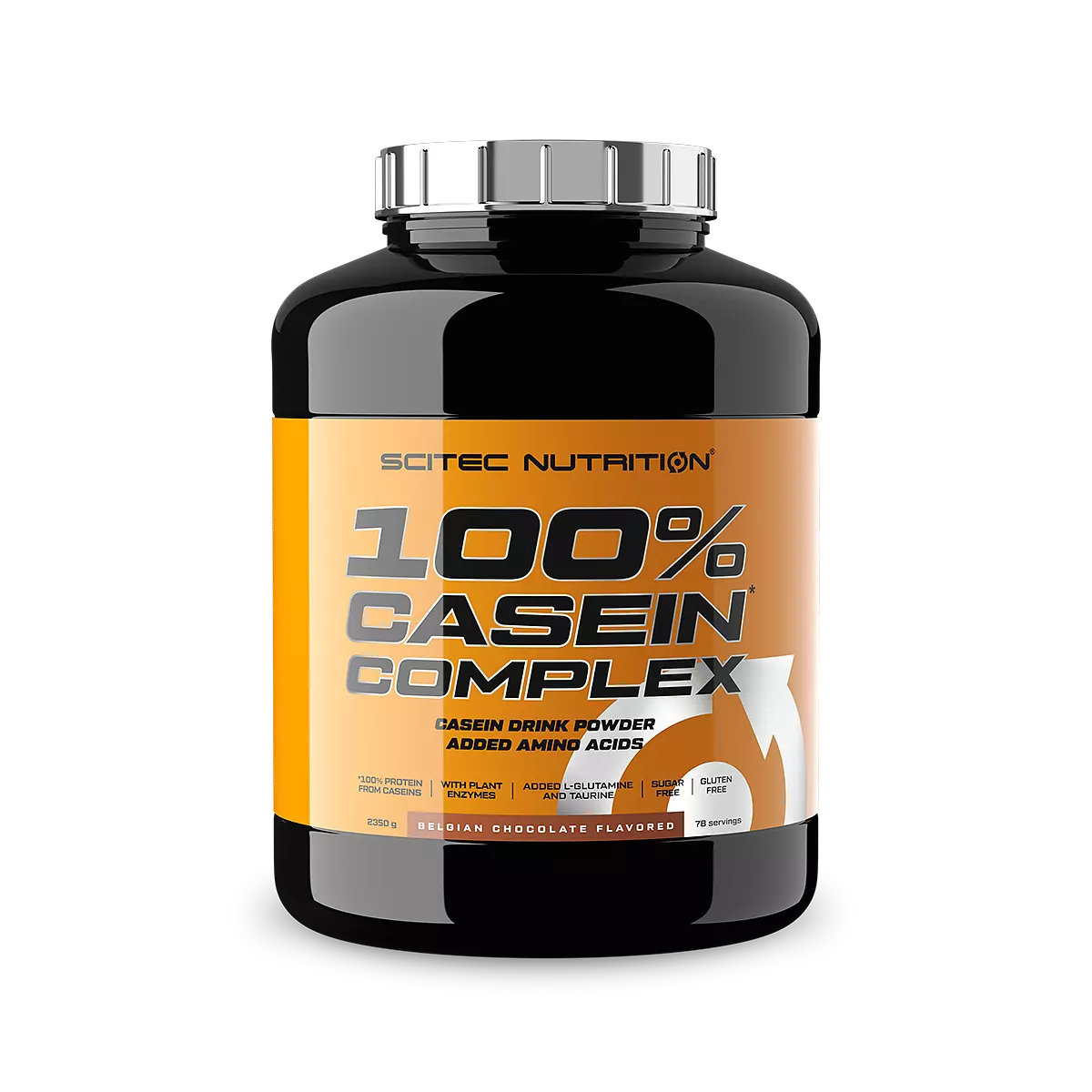 Scitec 100% Casein Complex 2350 g. - Belgiško šokolado skonis