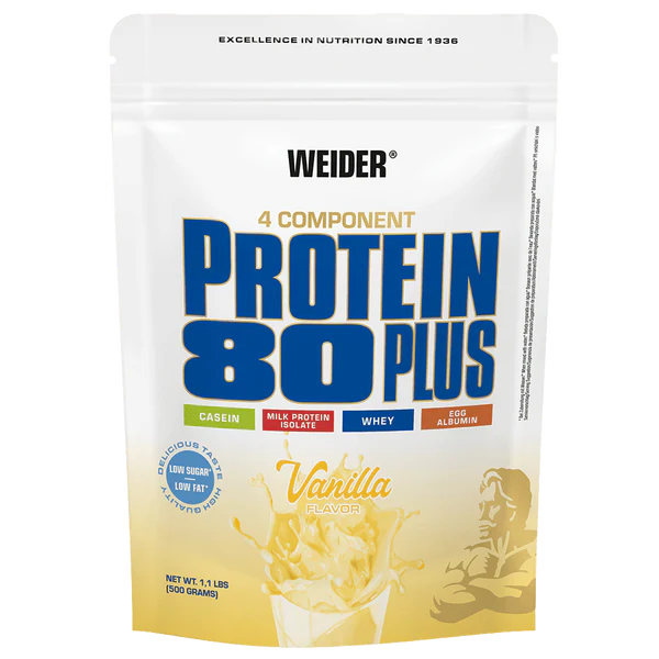 WEIDER Protein 80 Plus - 500g Vanilė