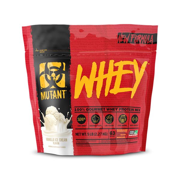 MUTANT Whey - 2270g Braškė