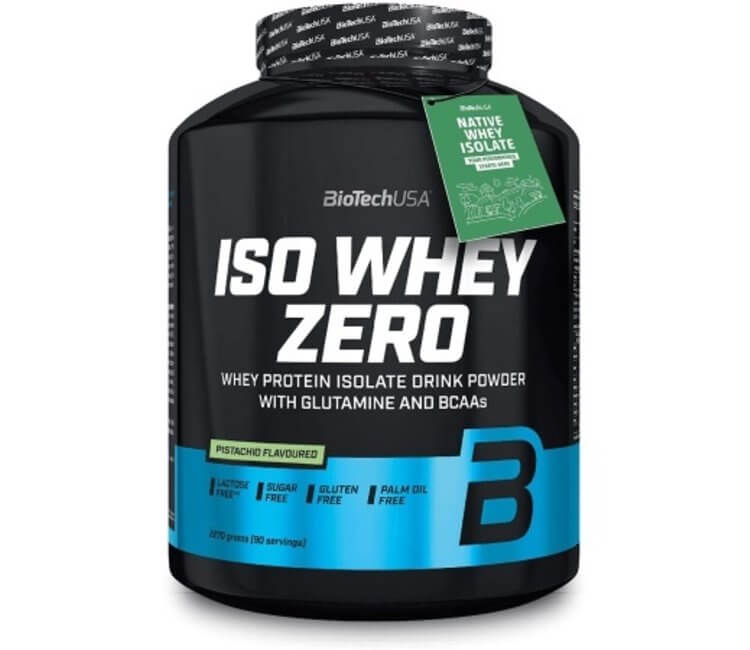BIOTECH Iso Whey Zero - 2270g Šokoladas su avietėmis