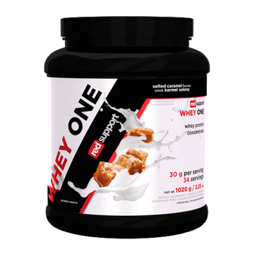 REDSUPPORT Whey One - 1020g Sūdyta karamelė